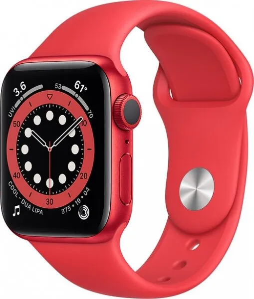 Apple Watch Series 6 (40mm) (Product)Red Alüminyum Kasa ve Spor Kordon Akıllı Saat