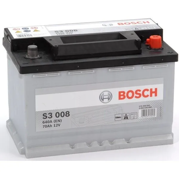 Bosch S3 008 12V 70Ah Akü