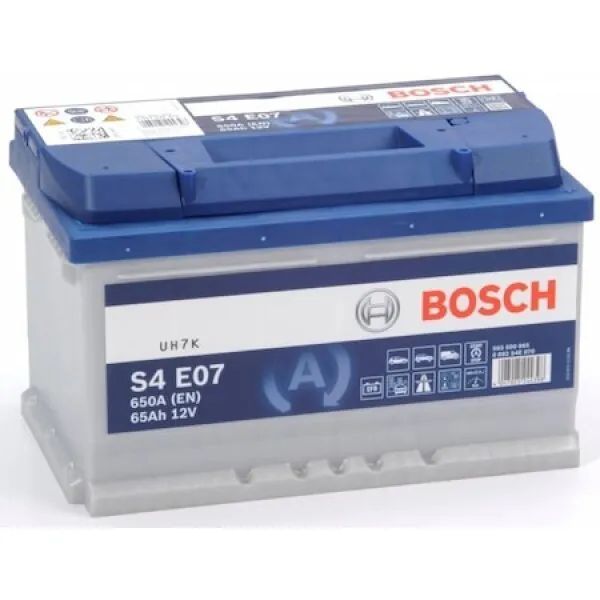 Bosch S4 E07 12V 65Ah Akü