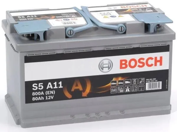 Bosch S5 A11 AGM 12V 80Ah Akü