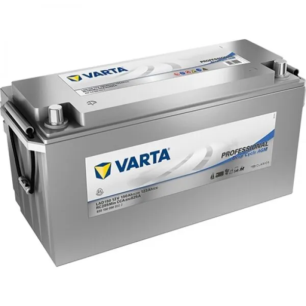 Varta Professional Deep Cycle LAD150 12V 150Ah Akü