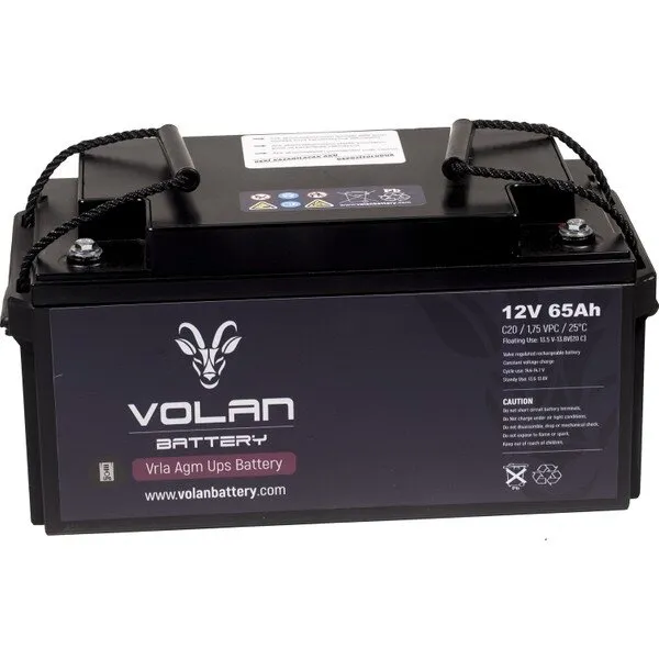 Volan Battery 12V 65Ah Akü