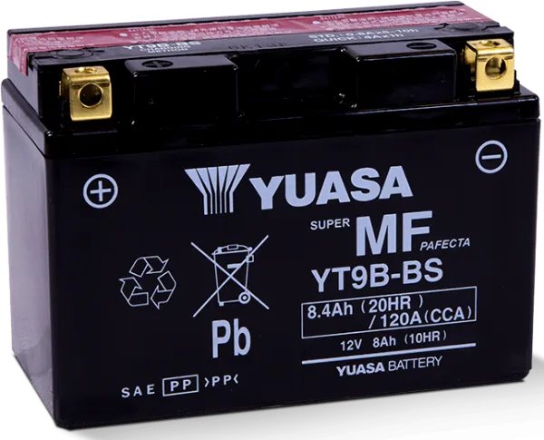 Yuasa YT9B-BS 12V 8Ah Akü