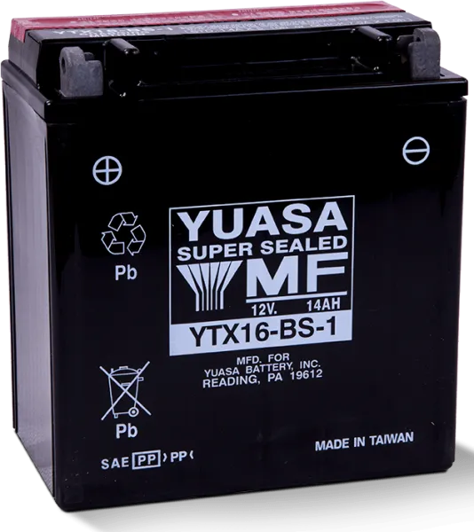 Yuasa YTX16-BS-1 12V 14 Ah Akü