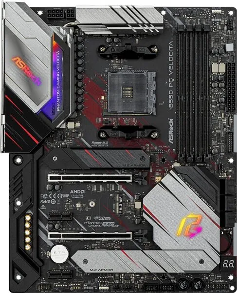 ASRock B550 PG Velocita AM4 Soket Anakart