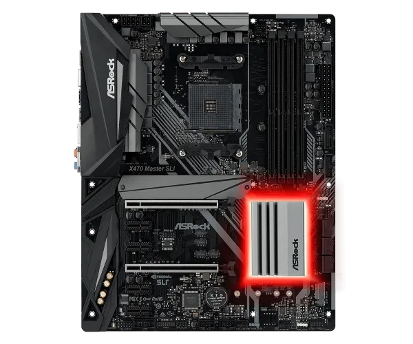 ASRock X470 Master SLI AM4 Soket Anakart