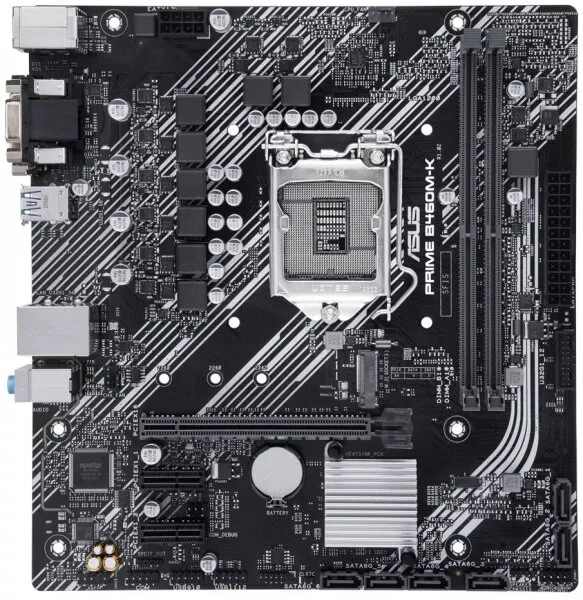 Asus Prime B460M-K/CSM LGA 1200 Soket Anakart