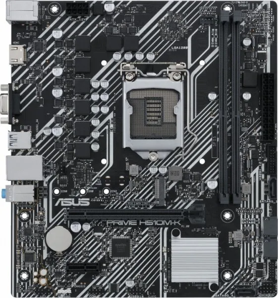 Asus Prime H510M-K LGA 1200 Soket Anakart