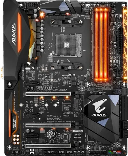 Gigabyte Aorus GA-AX370-Gaming K7 AM4 Soket Anakart