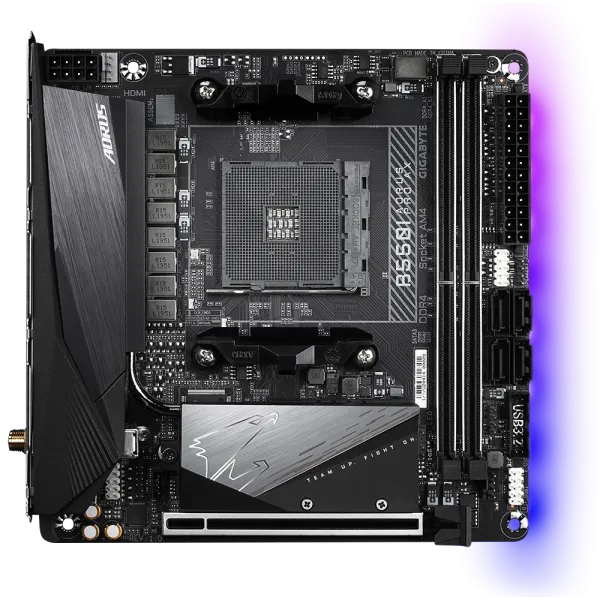 Gigabyte B550I Aorus Pro AX AM4 Soket Anakart