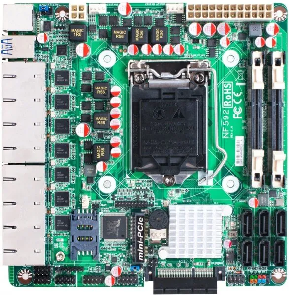 IPC NF592-Q170 LGA 1151 Soket Anakart