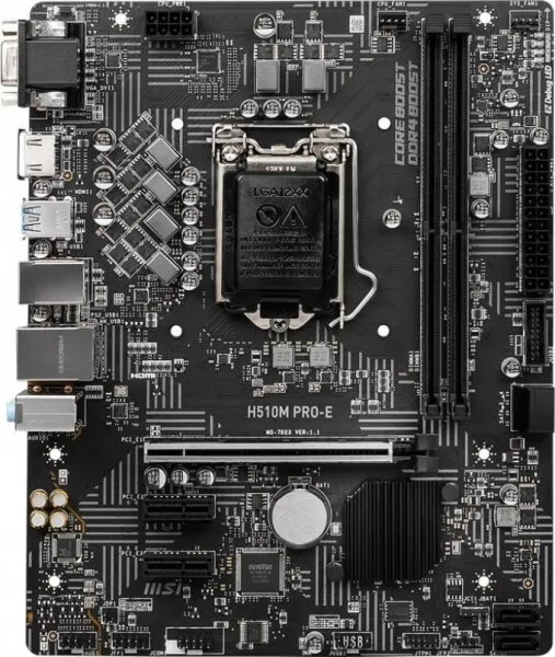 MSI H510M Pro-E LGA 1200 Soket Anakart