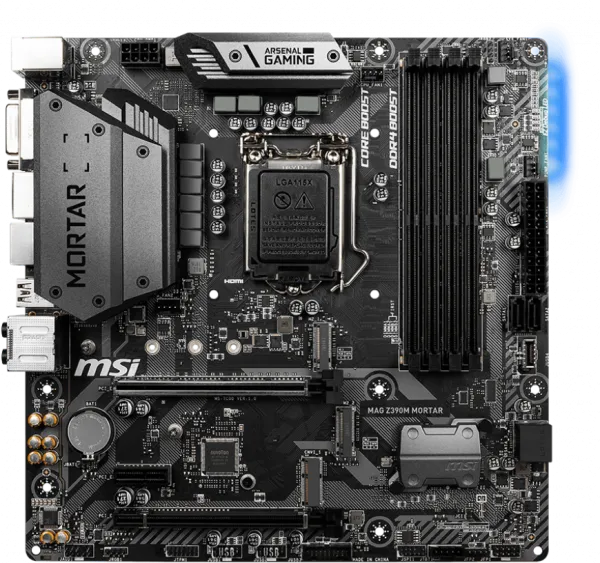 MSI MAG Z390M Mortar LGA 1151 Soket Anakart