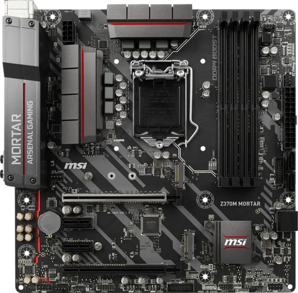 MSI Z370M Mortar LGA 1151 Soket Anakart