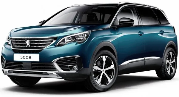 2017 Peugeot 5008 1.6 BlueHDi 120 HP EAT6 Allure Elegance Pack Araba