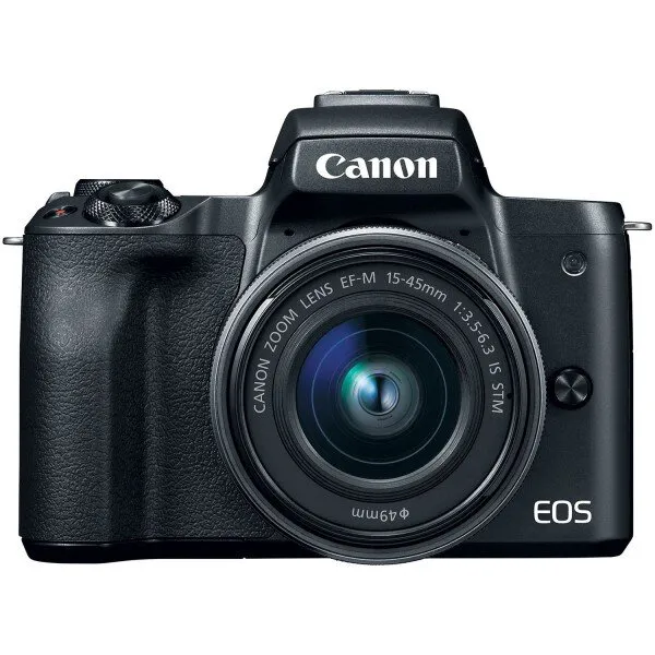 Canon EOS M50 15-45mm 15-45 Aynasız Fotoğraf Makinesi