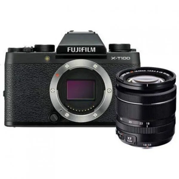 Fujifilm X-T100 18-55mm 18-55 mm Aynasız Fotoğraf Makinesi
