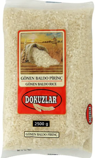 Dokuzlar Gönen Baldo Pirinç 2.5 kg Bakliyat