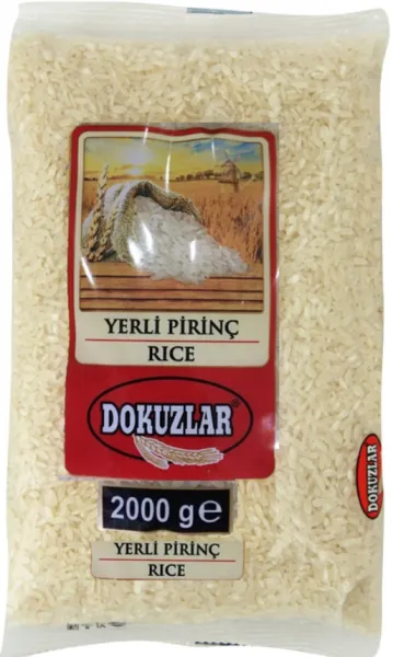 Dokuzlar Yerli Pilavlık Pirinç 2 kg Bakliyat