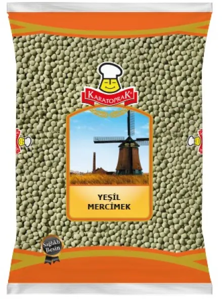 Karatoprak Yeşil Mercimek 2 kg Bakliyat