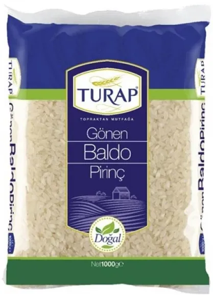 Turap Gönen Baldo Pirinç 1 kg Bakliyat