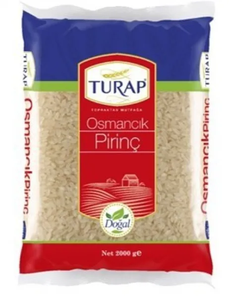 Turap Osmancık Pirinç 2 kg Bakliyat