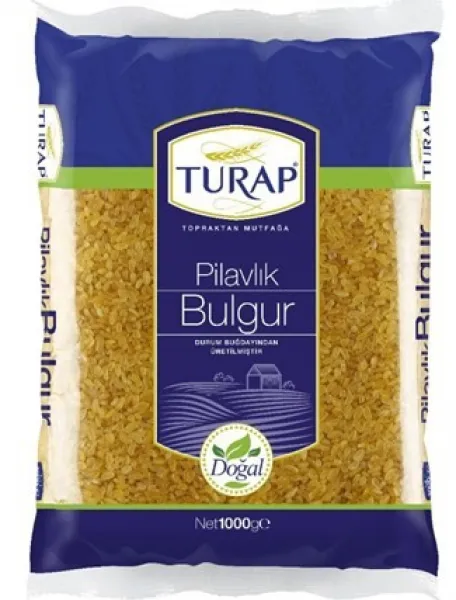 Turap Pilavlık Bulgur 1 kg Bakliyat