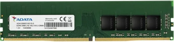 Adata Premier (AD4U266638G19-B) 8 GB 2666 MHz DDR4 Ram