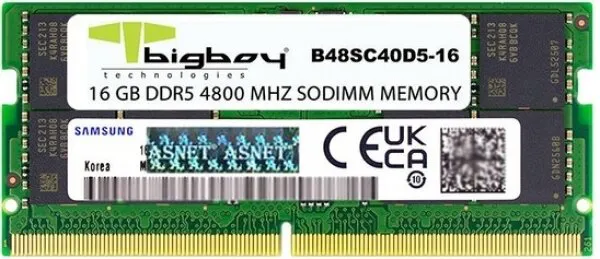Bigboy B48SC40D5-16 16 GB 4800 MHz DDR5 Ram