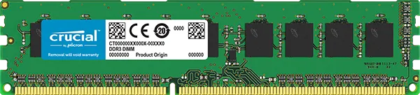 Crucial Basics (CT51264BD160BJ) 4 GB 1600 MHz DDR3 Ram
