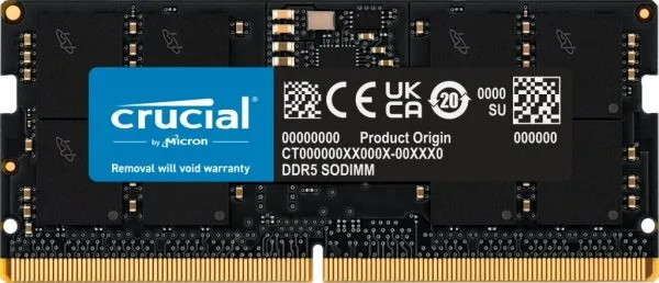 Crucial CT32G48C40S5 32 GB 4800 MHz DDR5 Ram