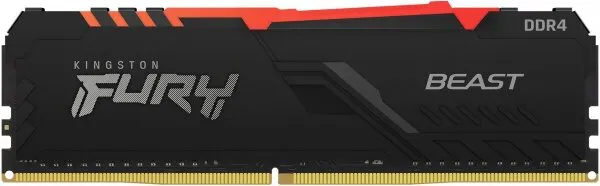 Kingston Fury Beast RGB (KF432C16BBA/8) 8 GB 3200 MHz DDR4 Ram