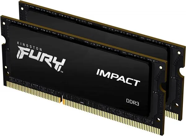 Kingston Fury Impact DDR3 (KF316LS9IBK2/16) 16 GB 1600 MHz DDR3 Ram