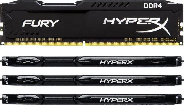 HyperX Fury DDR4 4x4 GB (HX421C14FBK4/16) 16 GB 2133 MHz DDR4 Ram