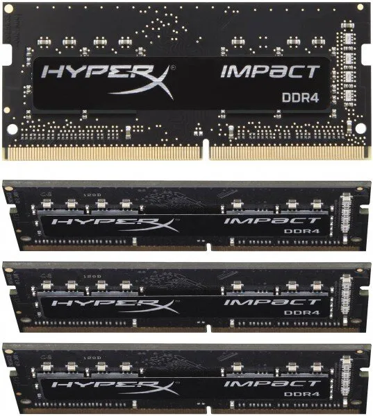 HyperX Impact DDR4 4x8 GB (HX421S14IB2K4/32) 32 GB 2133 MHz DDR4 Ram