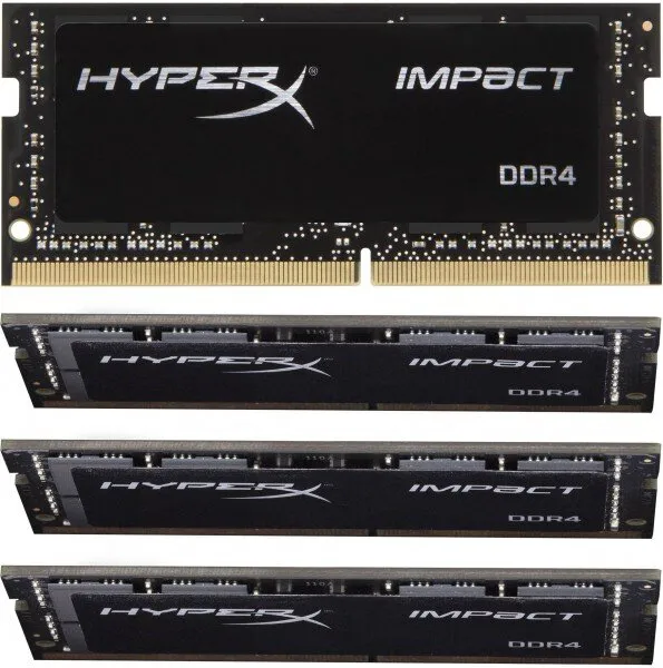 HyperX Impact DDR4 4x16 GB (HX424S15IBK4/64) 64 GB 2400 MHz DDR4 Ram