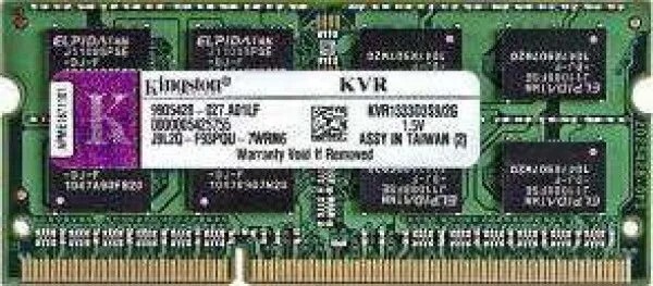 Kingston ValueRAM (KVR1333D3S9/2G) 2 GB 1333 MHz DDR3 Ram