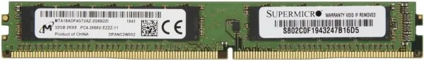Micron Server DRAM (MTA18ADF4G72AZ-2G6B2) 32 GB 2666 MHz DDR4 Ram