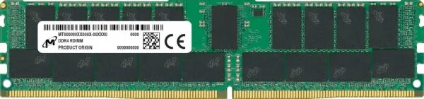 Micron Server DRAM (MTA36ASF4G72PZ-3G2R) 32 GB 3200 MHz DDR4 Ram