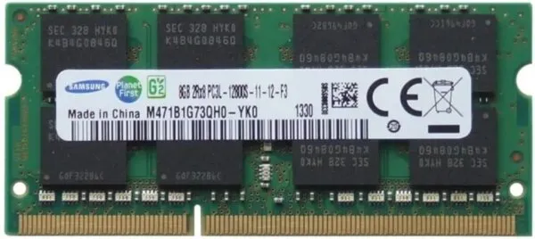 Samsung M471B1G73QH0-YK0 8 GB 1600 MHz DDR3 Ram