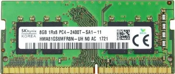 SK Hynix HMA81GS6MFR8N-UH 8 GB 2400 MHz DDR4 Ram