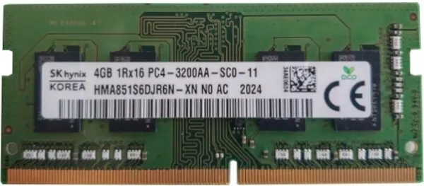 SK Hynix HMA851S6DJR6N-XN 4 GB 3200 MHz DDR4 Ram