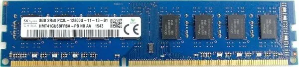SK Hynix HMT41GU6BFR8A-PB 8 GB 1600 MHz DDR3 Ram