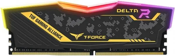 Team Group T-force Delta TUF Gaming RGB (TF9D48G3200HC16C01) 8 GB 3200 MHz DDR4 Ram