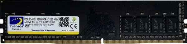 TwinMOS MDD416GB3200D 16 GB 3200 MHz DDR4 Ram