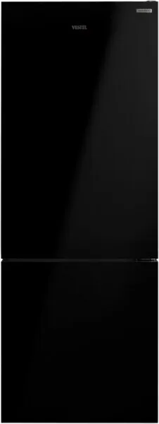 Vestel NFK54021 CS ION Siyah Buzdolabı
