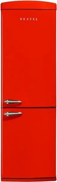 Vestel RETRO NFK3501 Kırmızı Buzdolabı