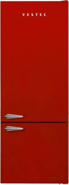 Vestel RETRO NFK52101 Kırmızı Buzdolabı