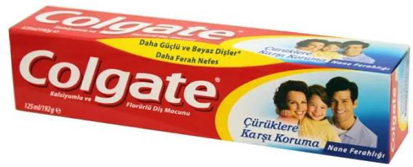 Colgate Çürüklere Karşı Koruma 125 ml Diş Macunu