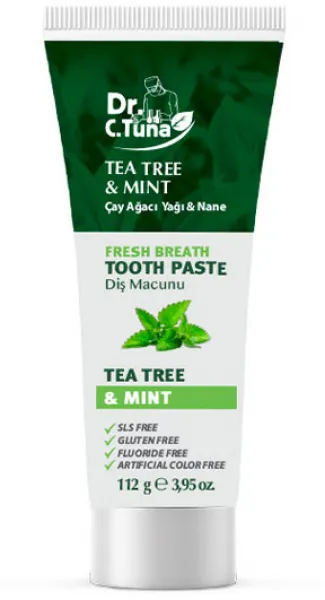 Farmasi Dr. C.Tuna Çay Ağacı ve Naneli 112 gr Diş Macunu